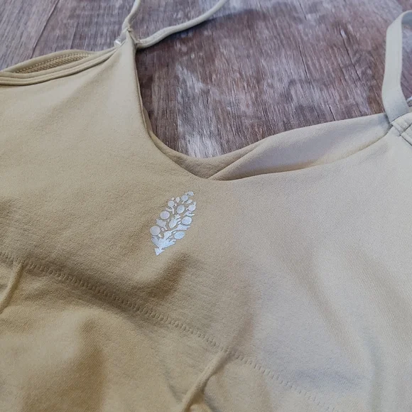 FREE PEOPLE Good Karma Ruched Crop Tank NWOT - XS/S - Picture 7 of 11